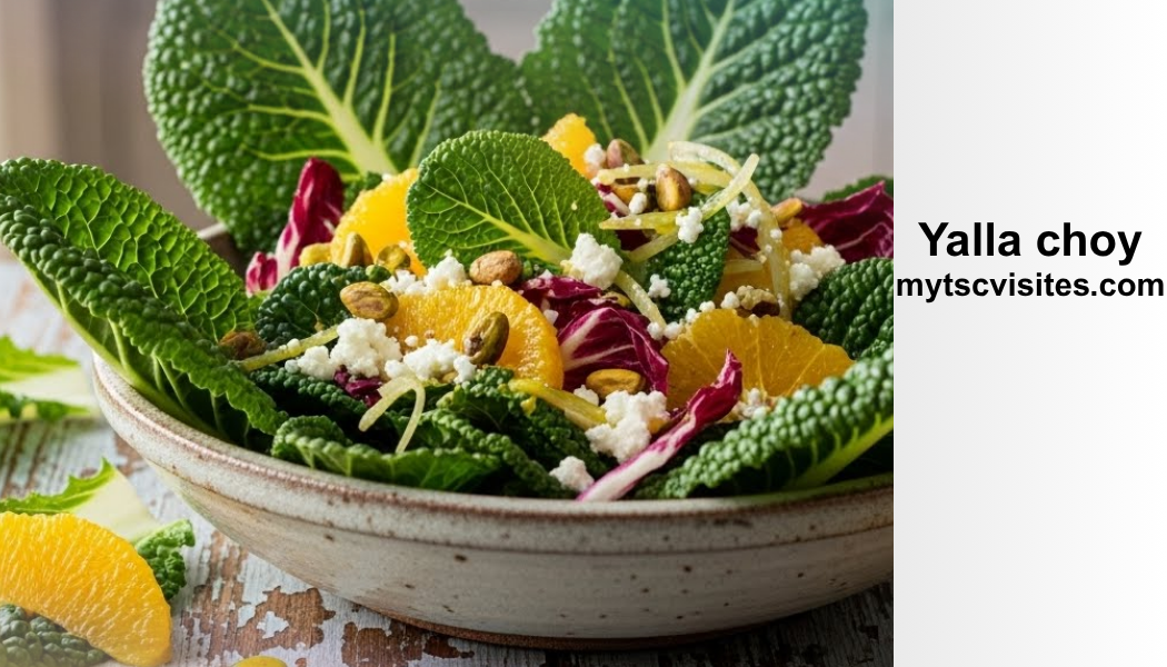 Yalla choy: A Complete Guide to This Nutritious Leafy Green and Its Growing Popularity