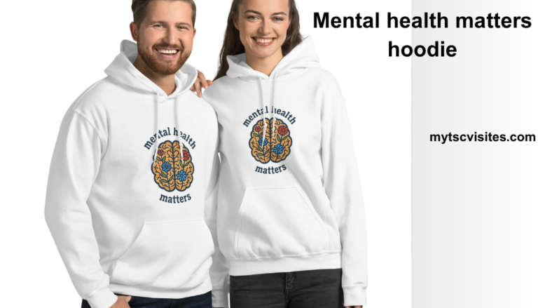 mental health matters hoodie​